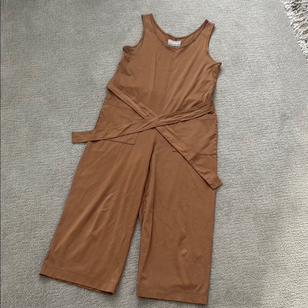 Everlane Brown Sleeveless Jumpsuit